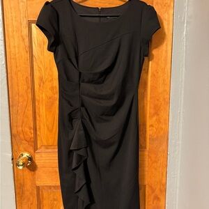 New York & Company Black Midi Dress